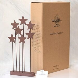 Willow Tree Metal Star Backdrop - 2 of them